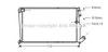 AVA QUALITY COOLING CN2010 Radiator, engine cooling